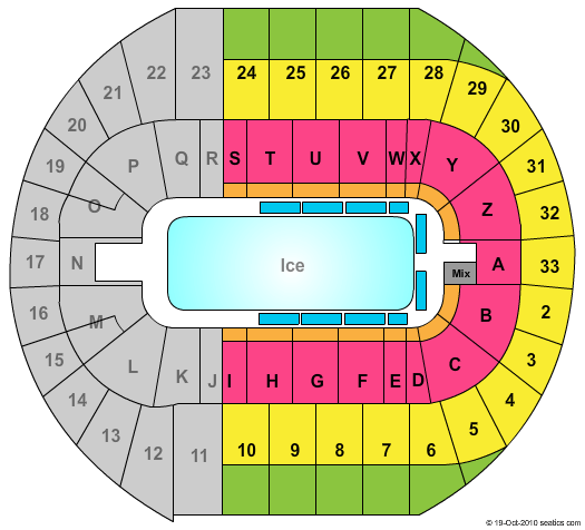 pacific coliseum tickets vancouver bc pacific coliseum pacific coliseum seating chart seat numbers